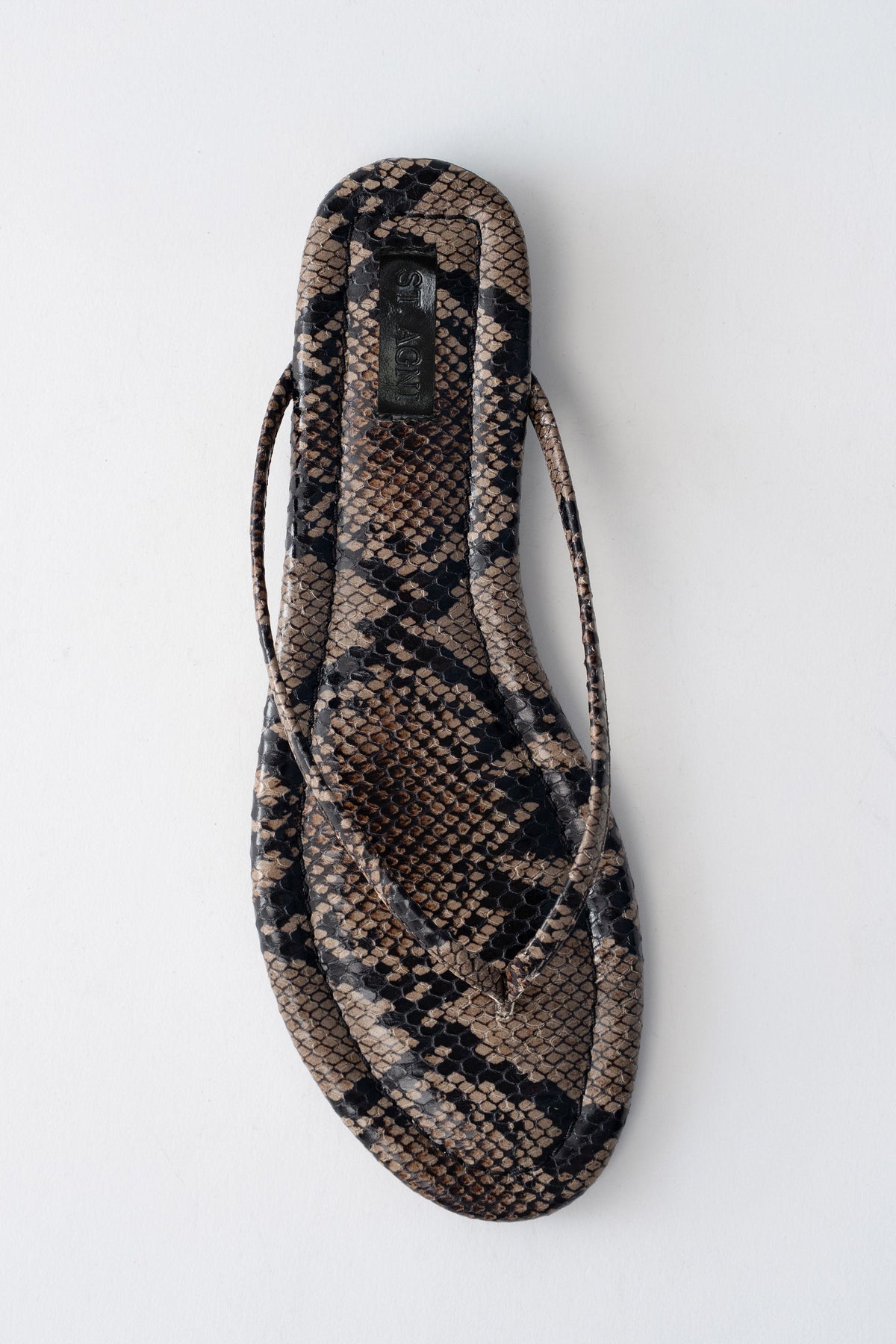 Fine Flip Flop - Python Embossed