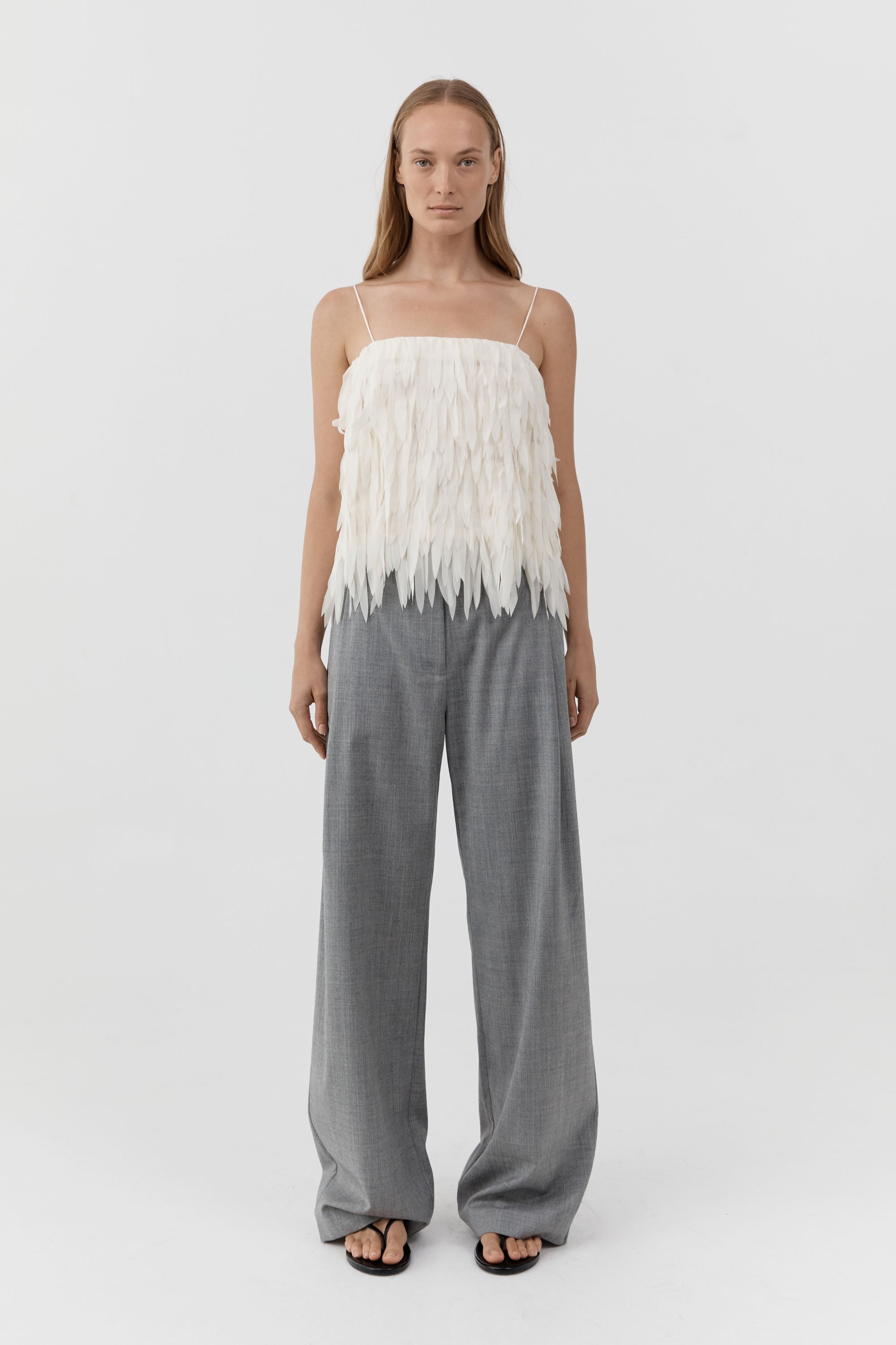Fringe Tie Top - Talco