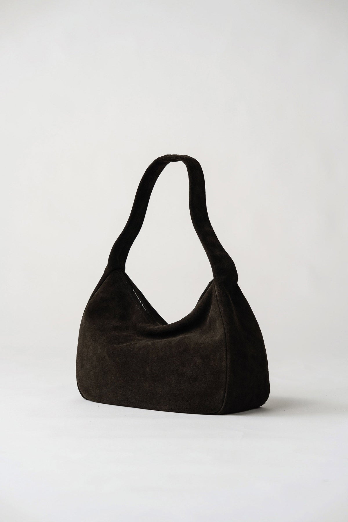 Grande Bon Bon Bag - Coffee Suede