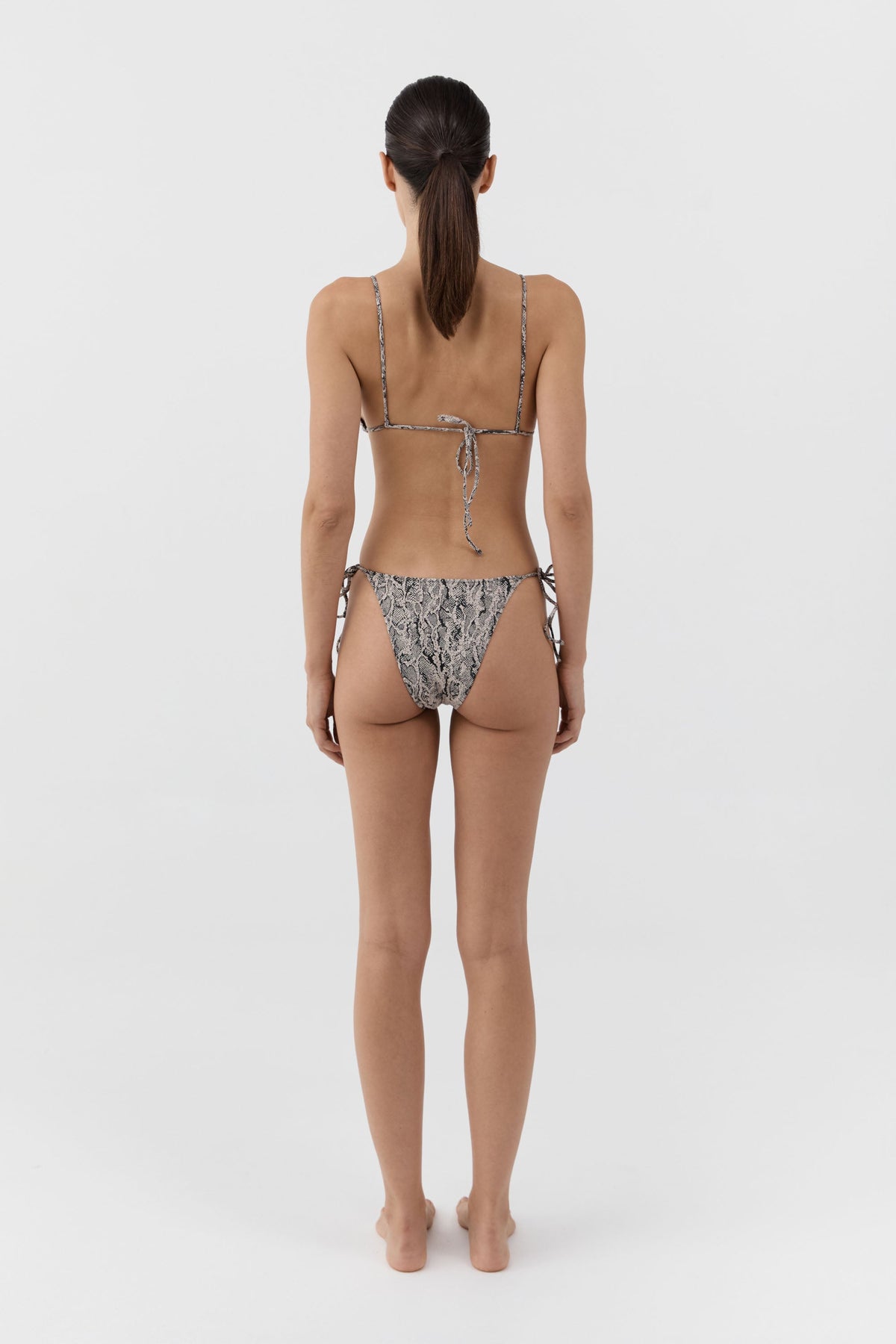 High Cut Bikini Brief - Python