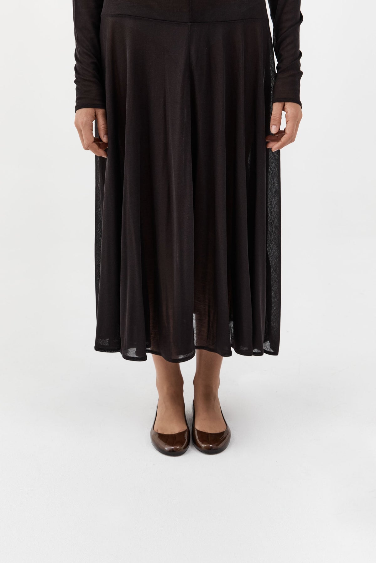 Jelly Ballet Flat - Smoke