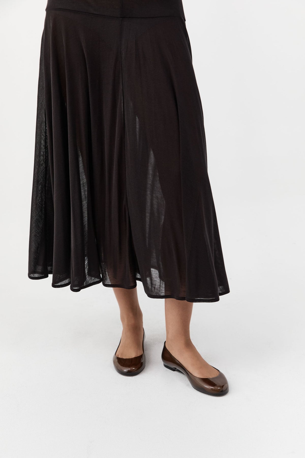 Jelly Ballet Flat - Smoke