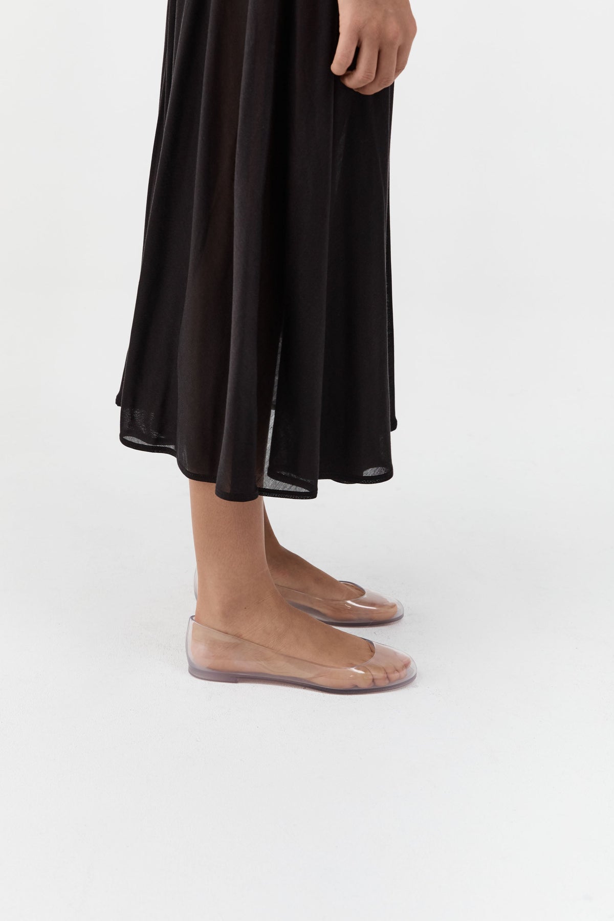 Jelly Ballet Flat - Transparent