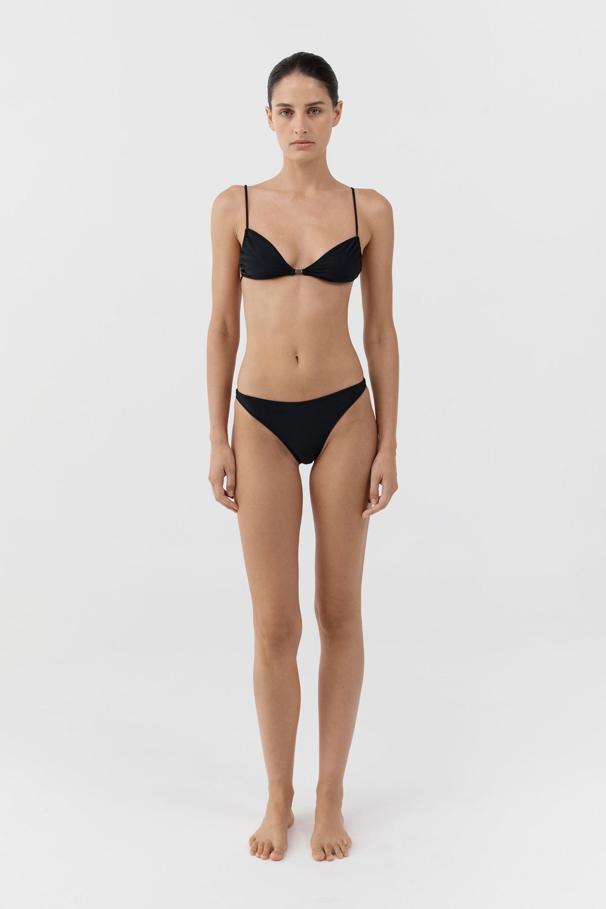 Mid Bikini Brief - Black