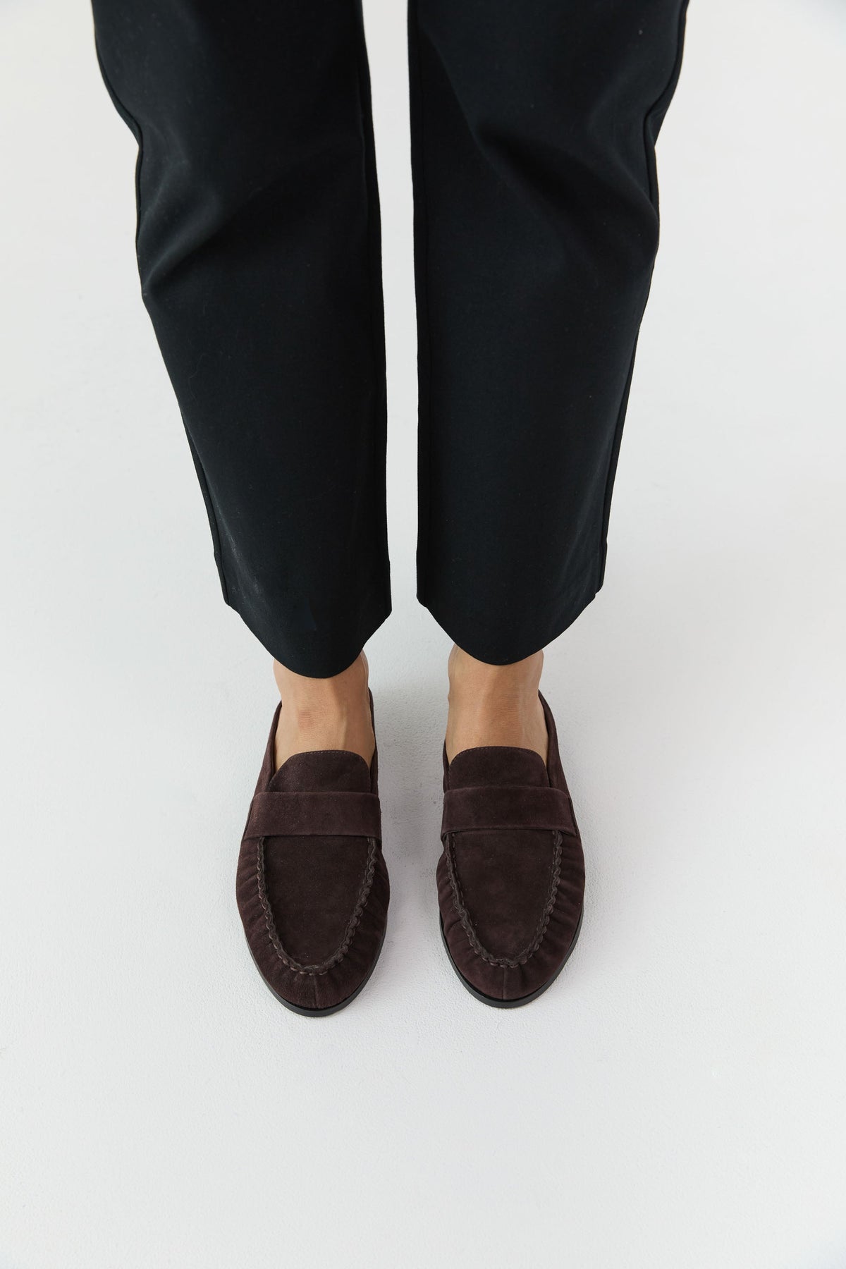 Oma Loafer - Coffee Suede