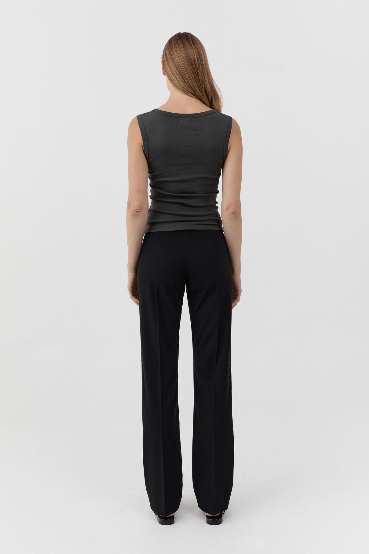 Organic Cotton 90s Top - Dark Moss