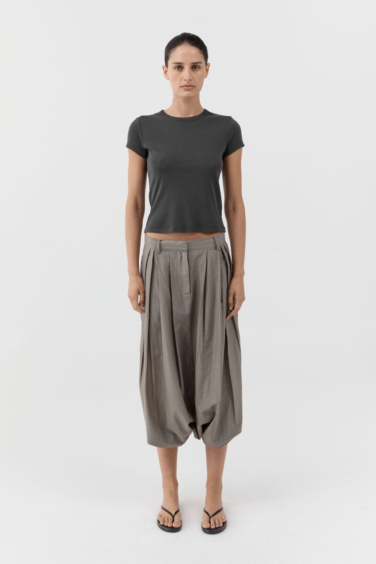 Organic Cotton Baby Tee - Dark Moss