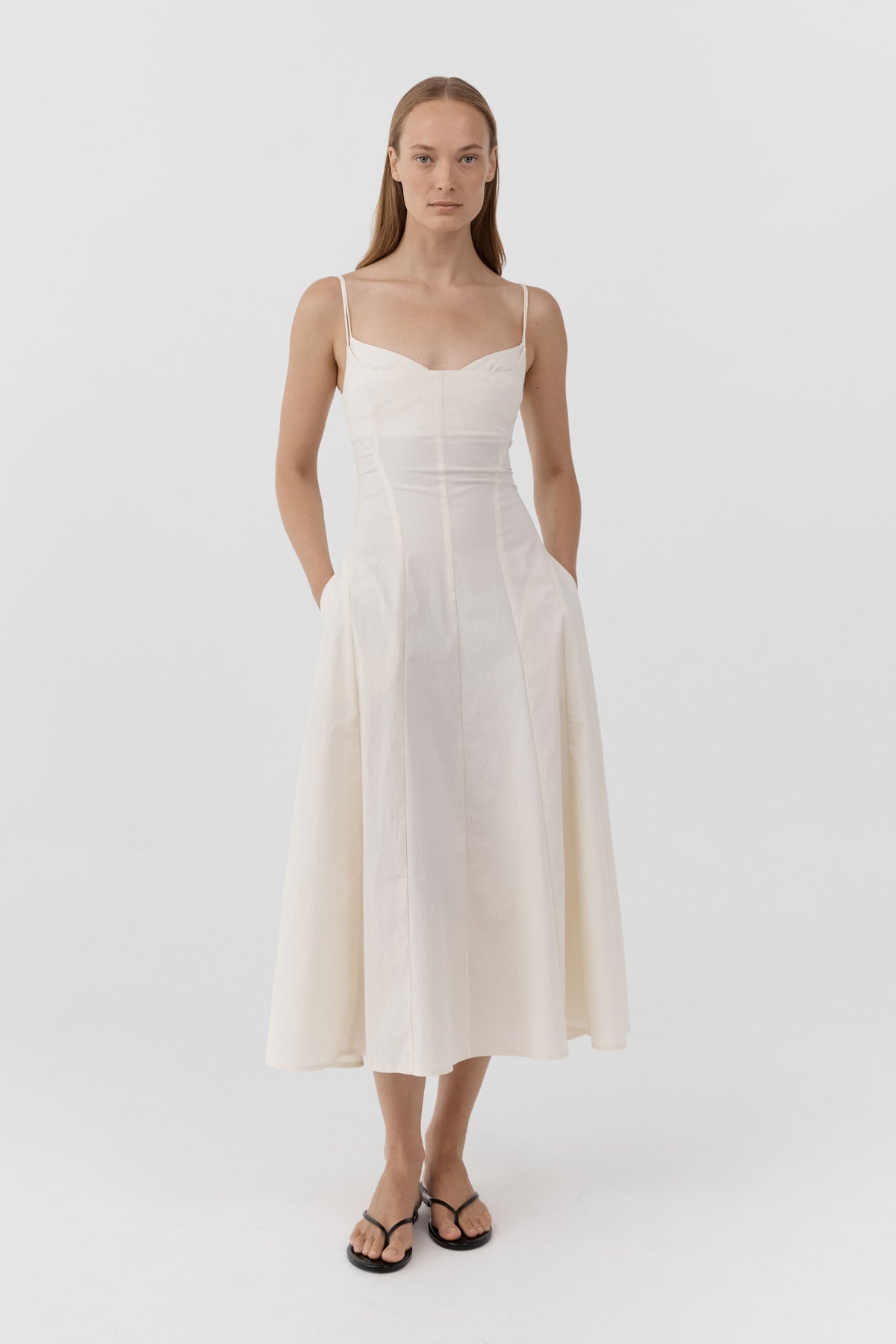 Panelled Bustier Dress - Talco