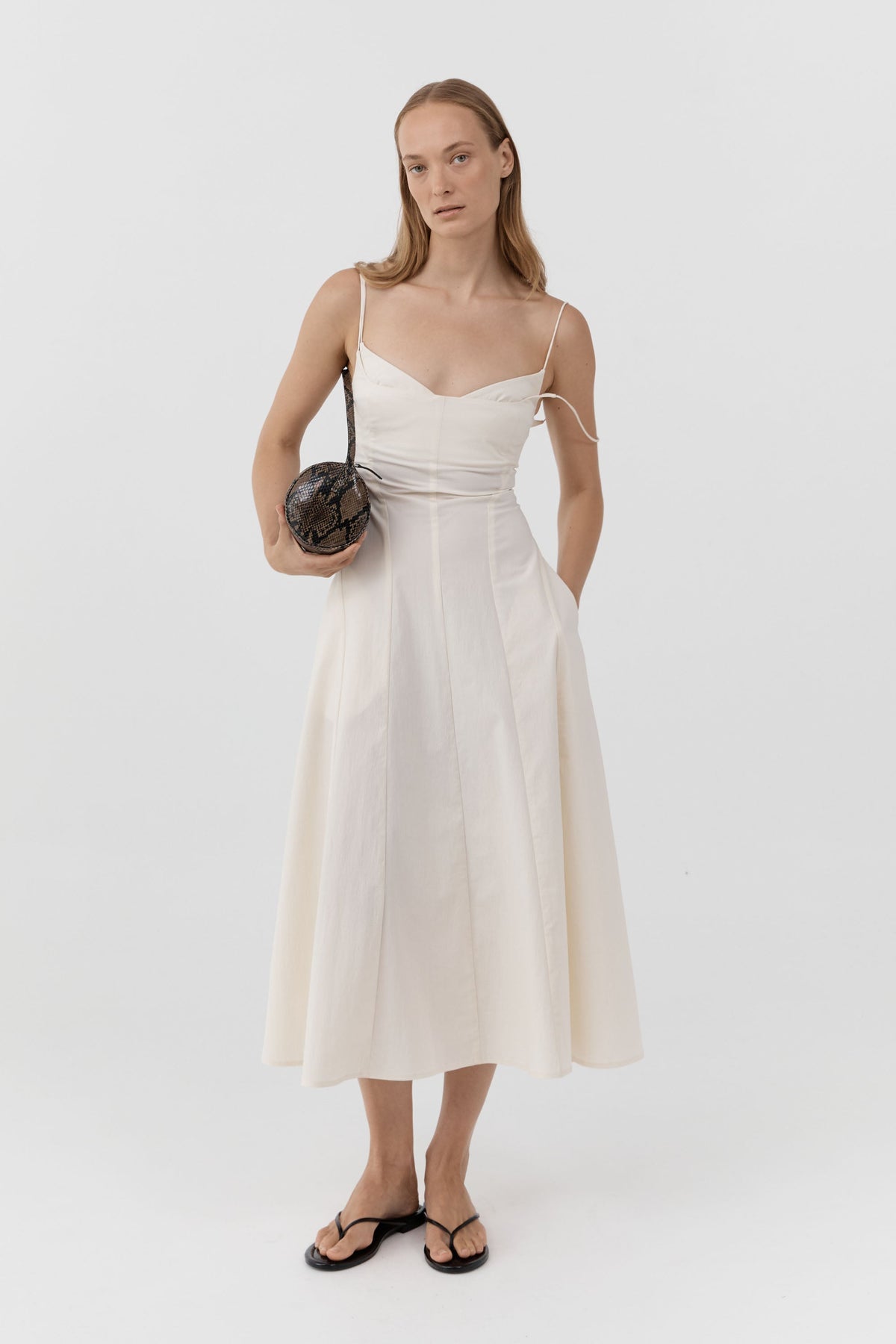 Panelled Bustier Dress - Talco