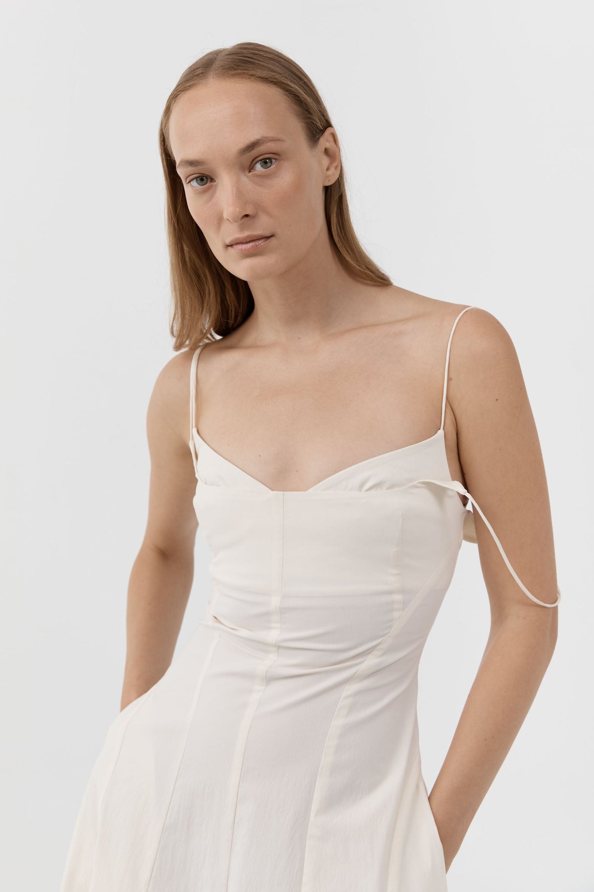 Panelled Bustier Dress - Talco