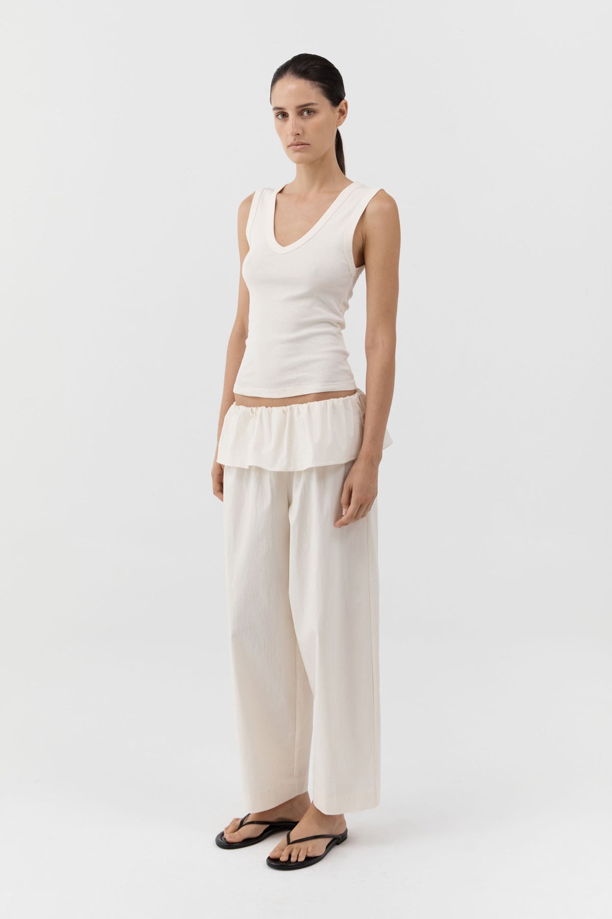 Peplum Pants - Talco