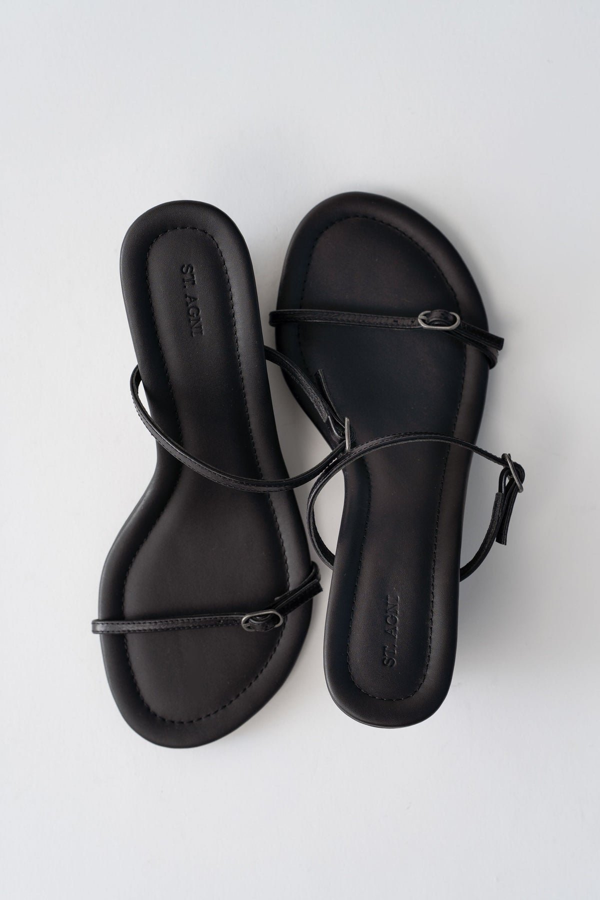 Petit Belt Detail Wedge 70 - Black