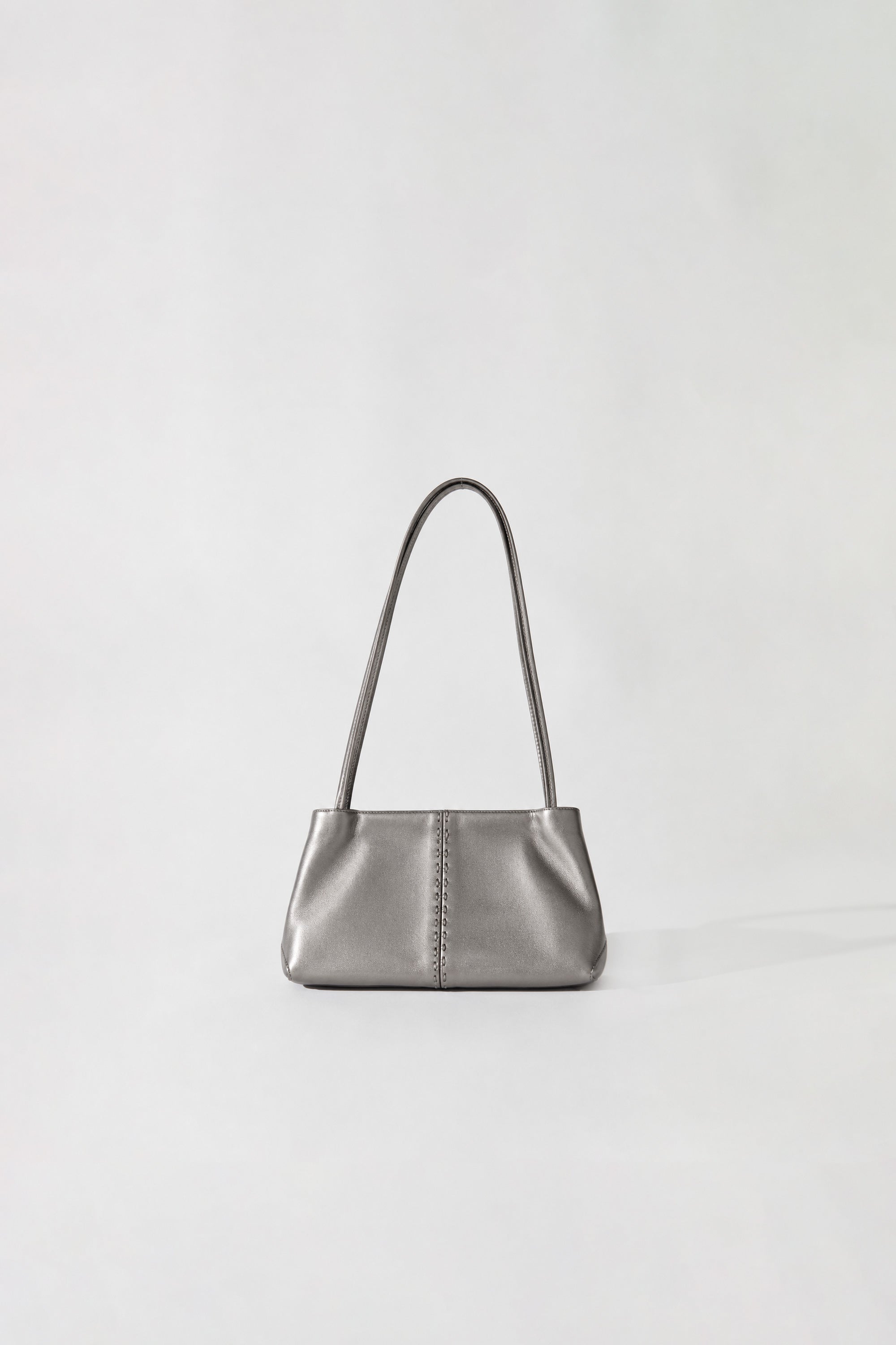 PRE-ORDER: Petit Origami Bag - Pewter Metallic