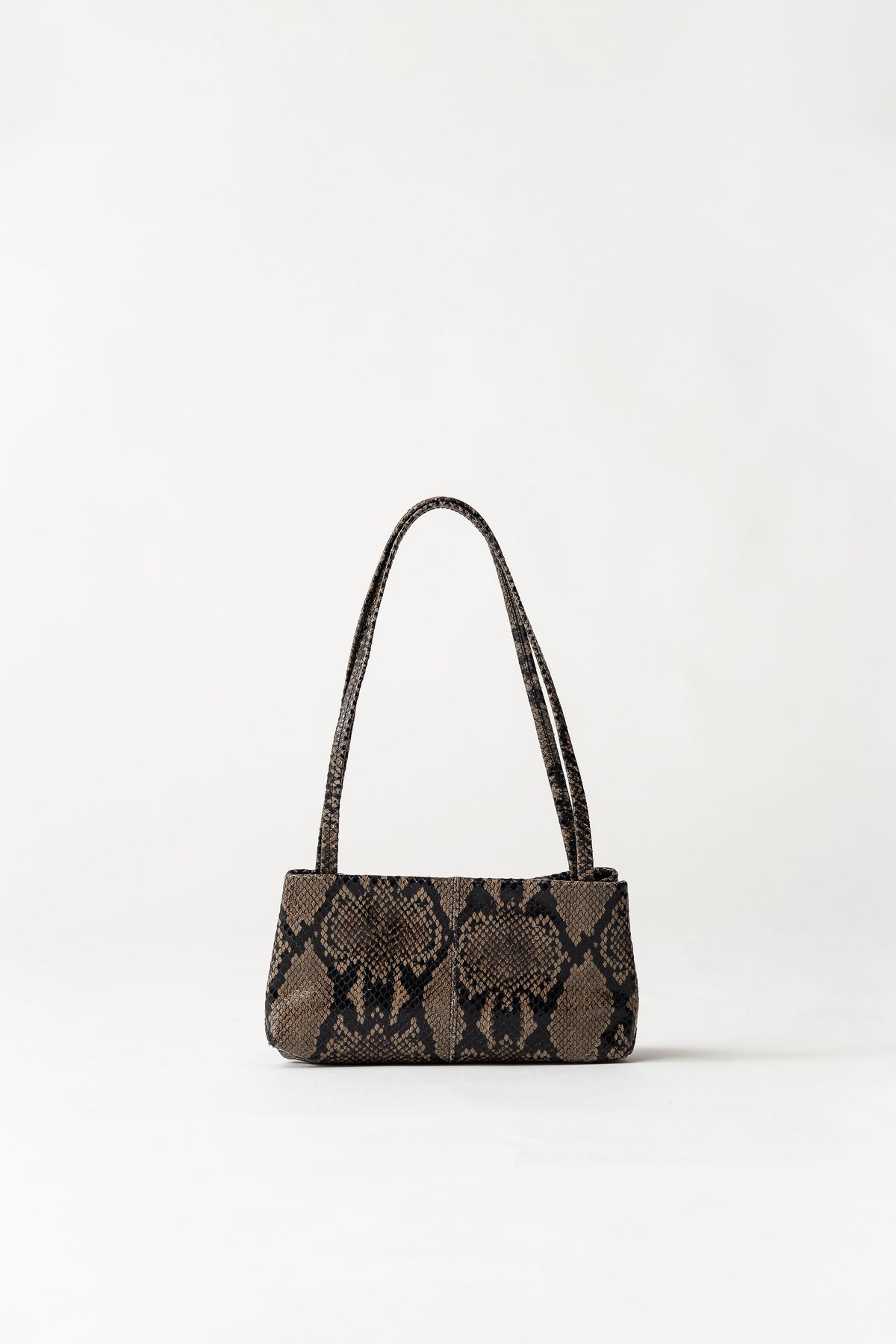 Petit Origami Bag - Python Embossed