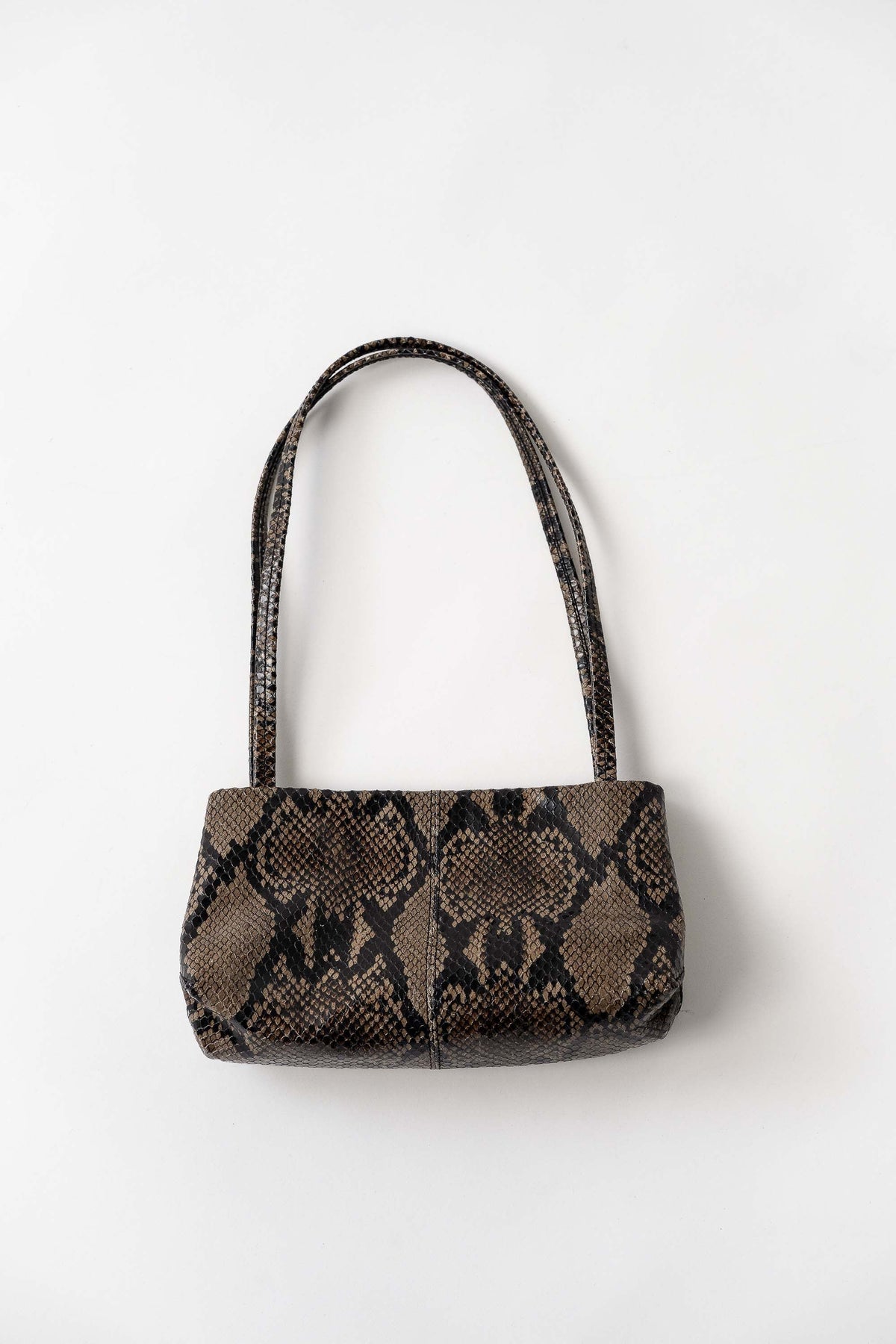Petit Origami Bag - Python Embossed