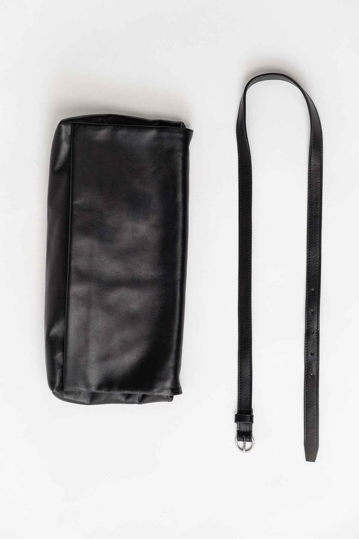 Soft Detachable Belt Bag - Black