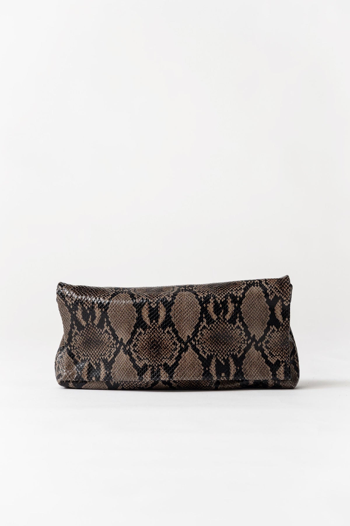 Soft Detachable Belt Bag - Python Embossed