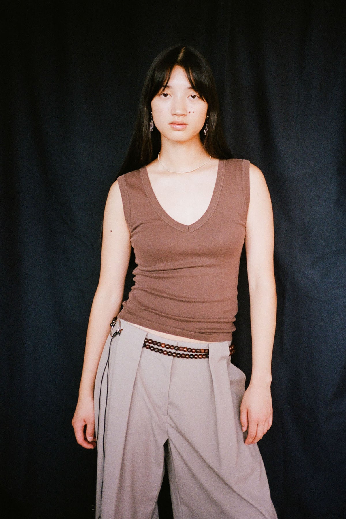 St Agni x Vermeer Edna Belt - Dark Brown