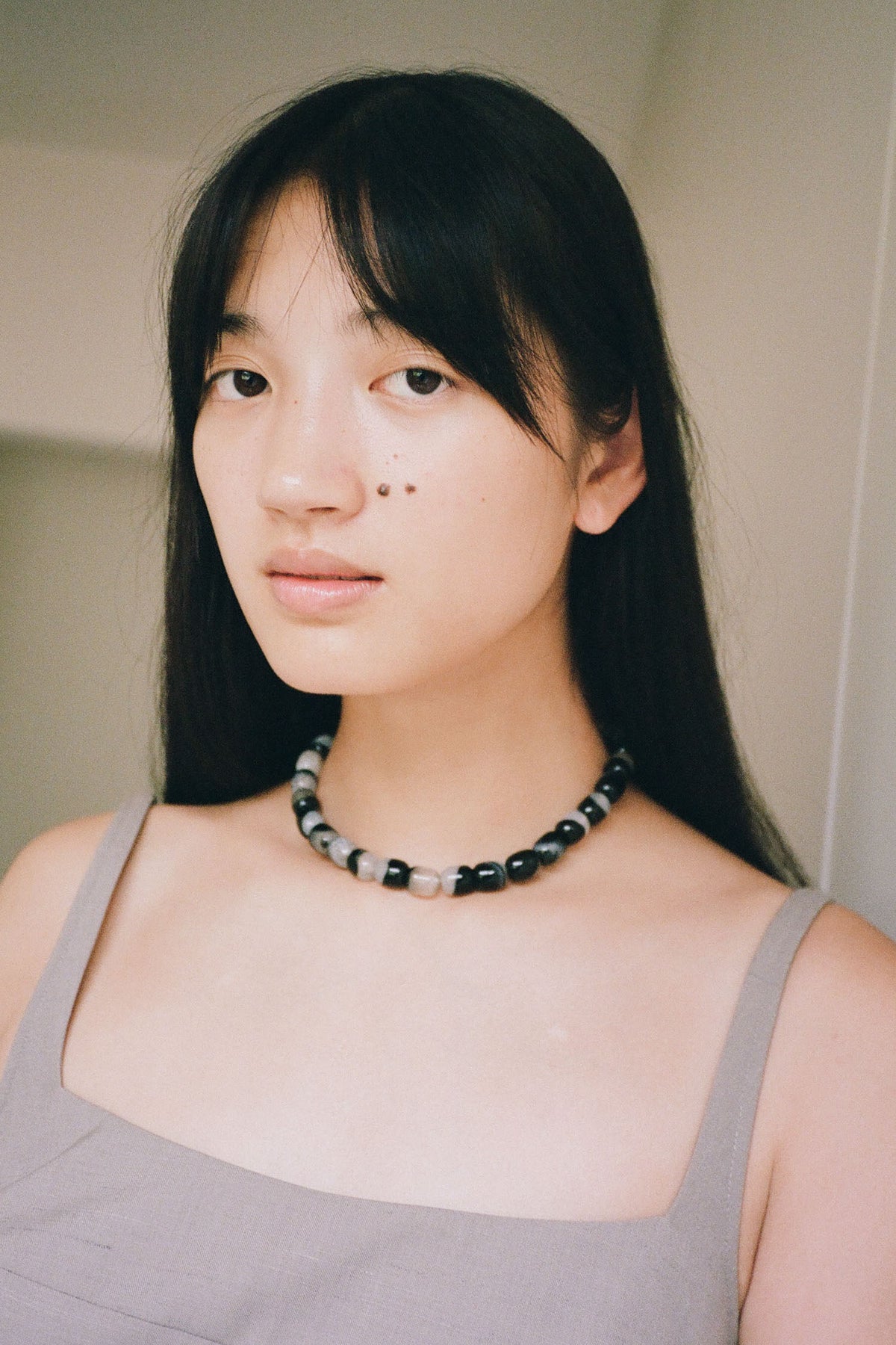 St Agni x Vermeer Ford Necklace - Black Agate