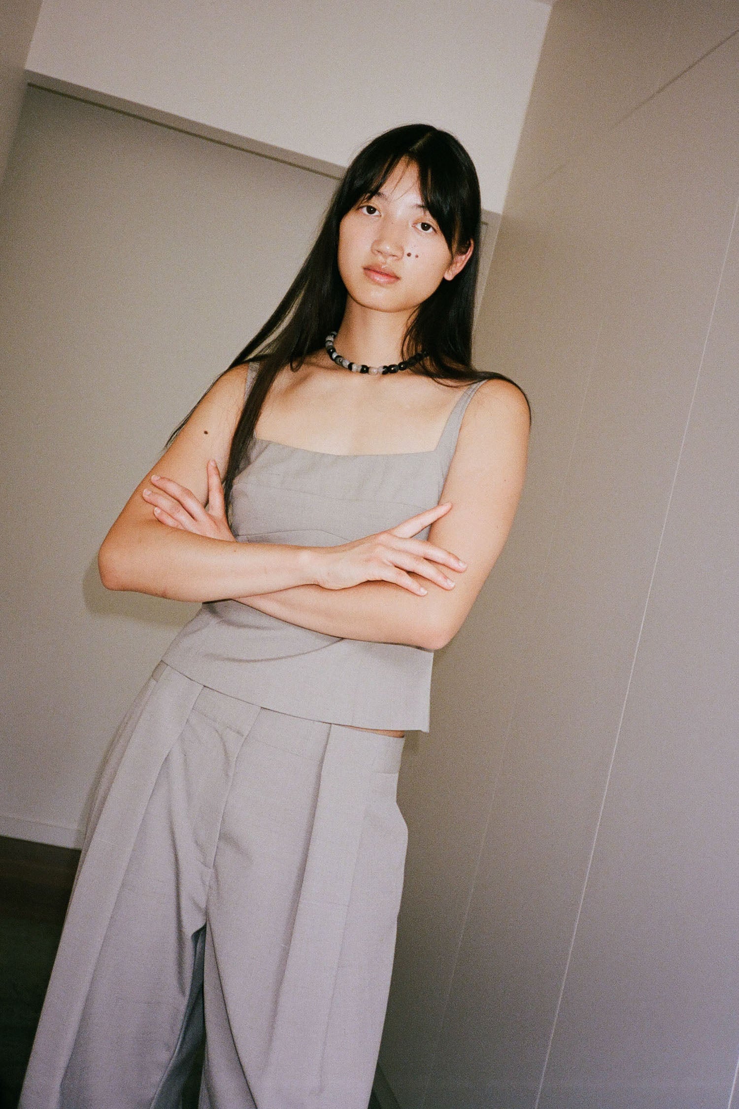 St Agni x Vermeer Ford Necklace - Black Agate