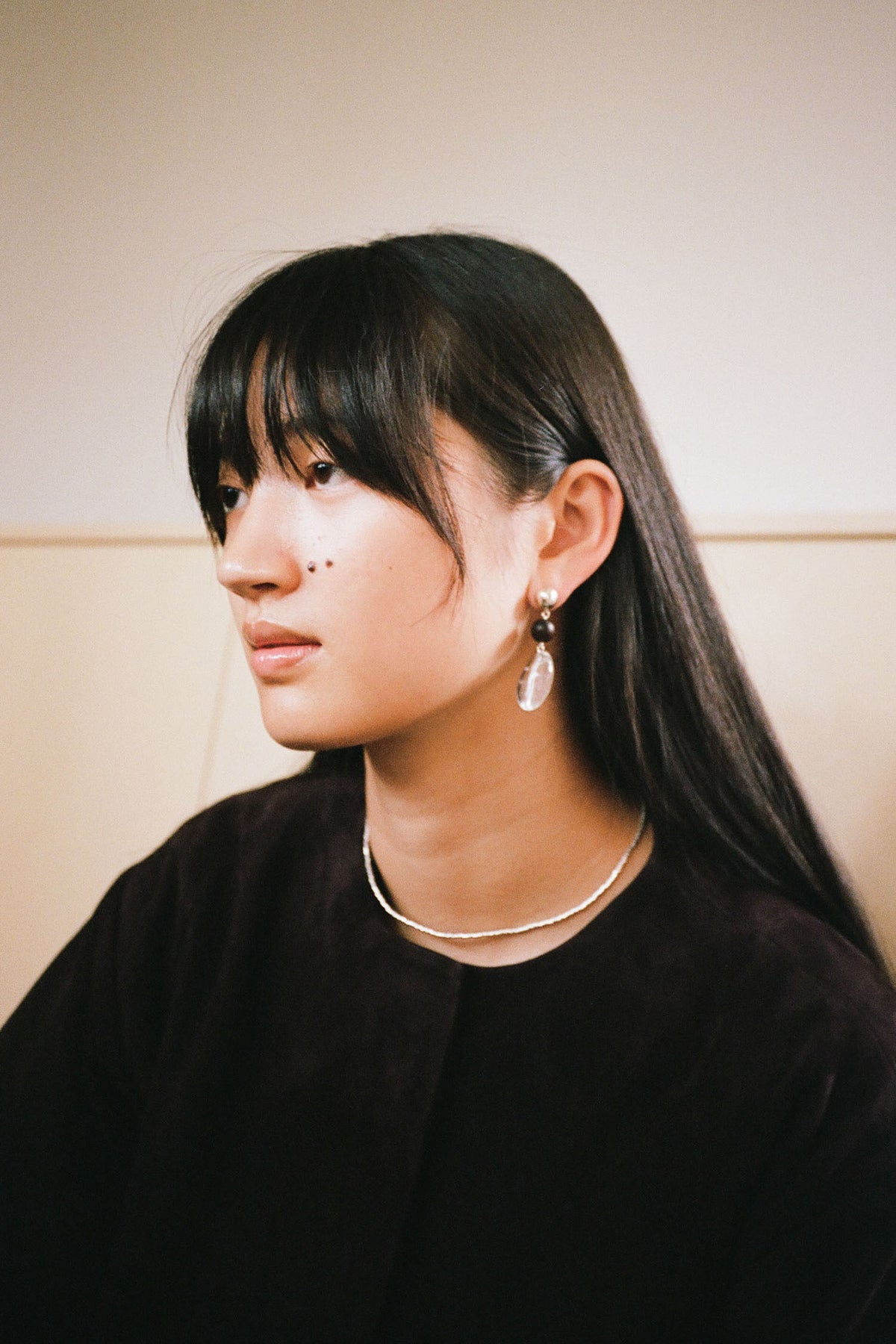 St Agni x Vermeer Remington Earrings - Quartz