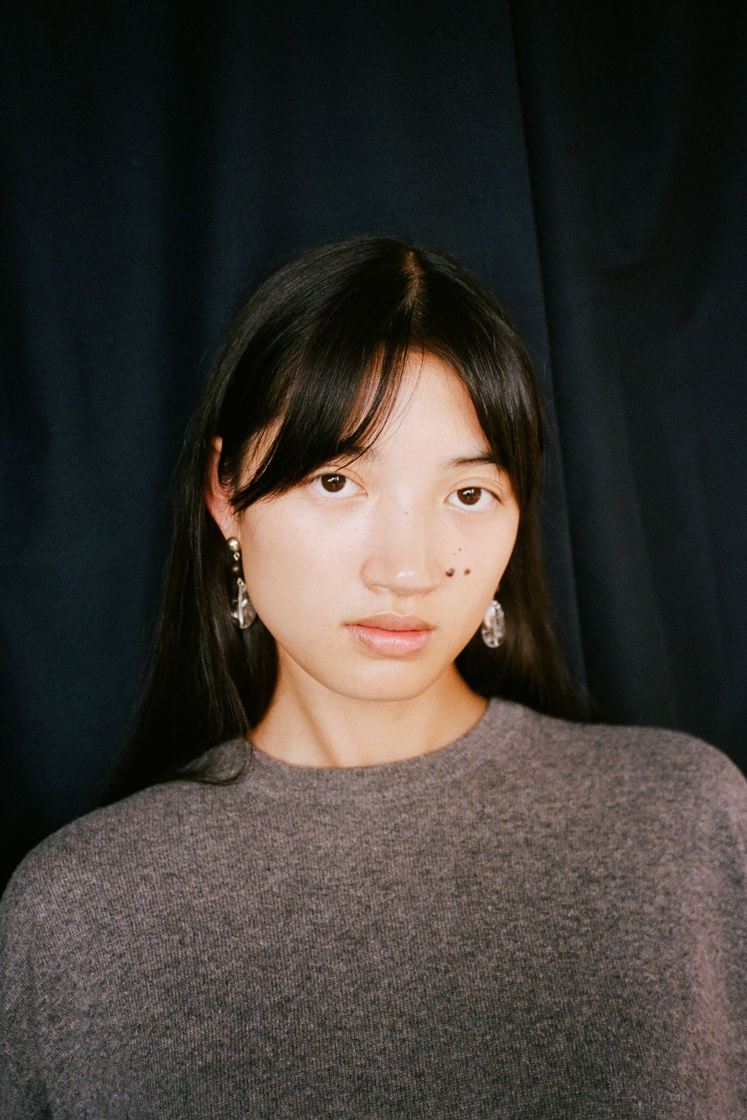 St Agni x Vermeer Remington Earrings - Quartz