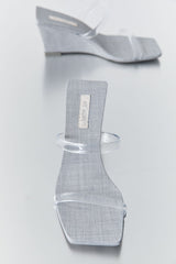 Transparent Wedge - Grey