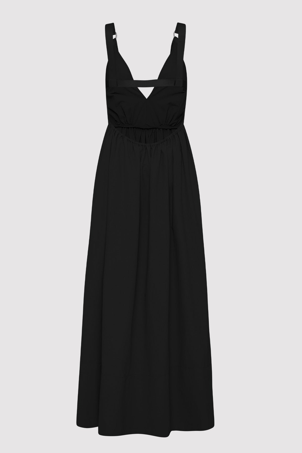 St. Agni | Plunge Sun Dress - Black